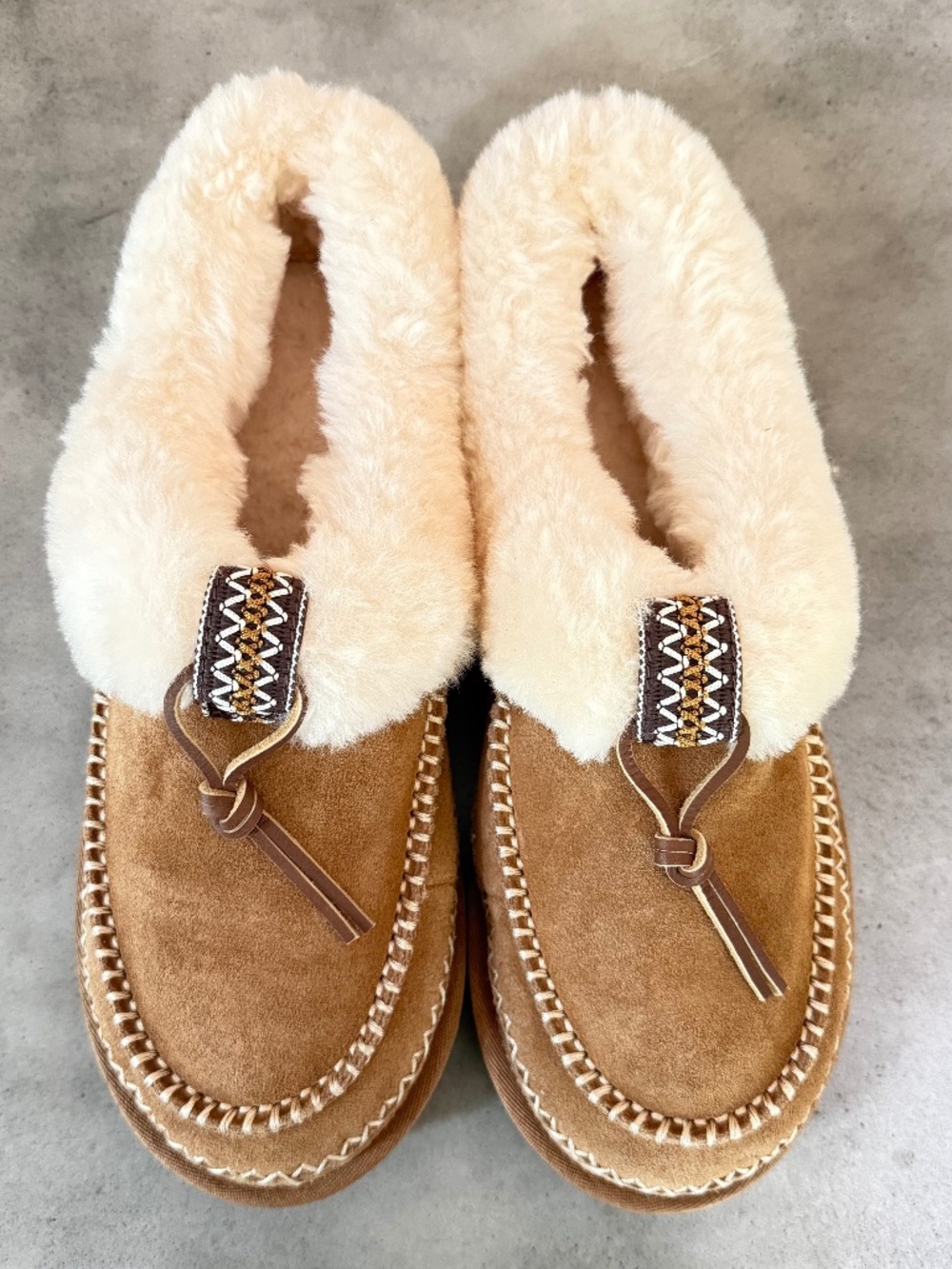New UGG Tasman Alpine Slipper Chestnut Women's Size 11